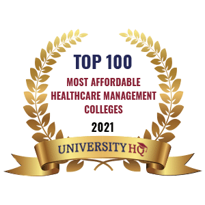 top 100 most affordable hcmg colleges logo