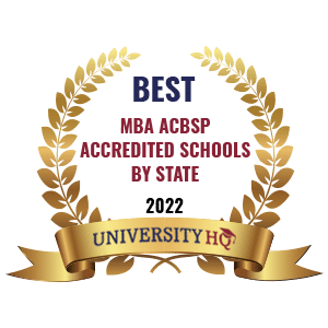 MBA ACBSP Accredited in State