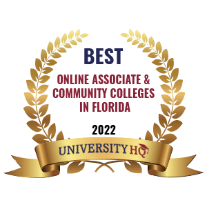 Best Online Associates & Community Colleges In Florida badge