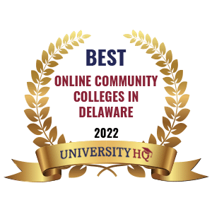Best Online Associates & Community Colleges In Delaware badge