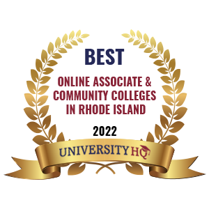 Best Online Associates & Community Colleges In Rhode Island badge