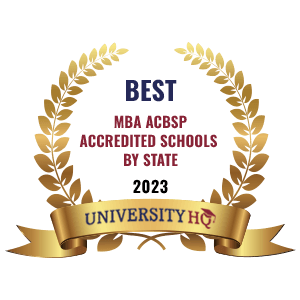 Best MBA ACBSP Accredited Schools By State