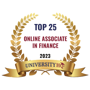 UniversityHQ's top 25 online finance AS