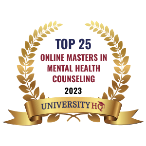 top 25 online MS mental health counseling